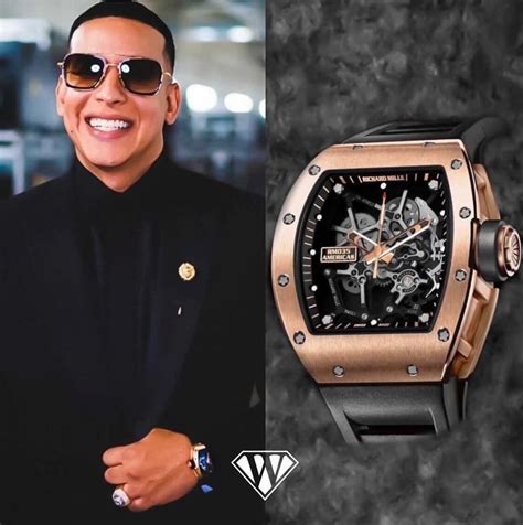 richard mille reggaeton|Daddy Yankee – Richard Mille RM 035 “Gold Toro”.